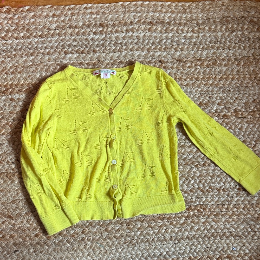 Bonpoint Chartreuse girls  Sweater